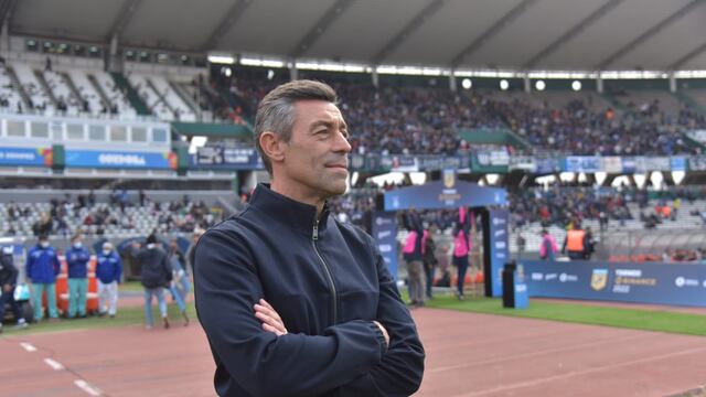 "La derrota de hoy no nos afectará para el miércoles", aseguró Pedro Caixinha sobre lo que viene para Talleres: octavos de Libertadores (Facundo Luque / La Voz).