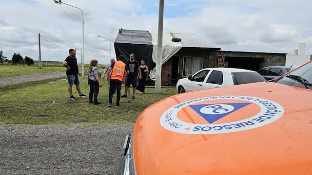 La Secretaría de Protección Civil del Gobierno provincial recorrió las localidades afectadas