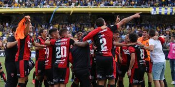 La Lepra celebró de visitante en la cancha de Rosario Central.