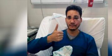 El muchacho fue atacado mientras esperaba el colectivo para ir a trabajar (foto, Suquía).