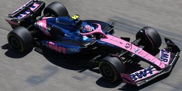 Colapinto en el circuito de Mónaco (Alpine)