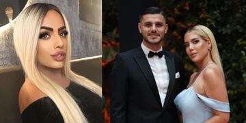 Una modelo trans mostró supuestos chats con Mauro Icardi.
