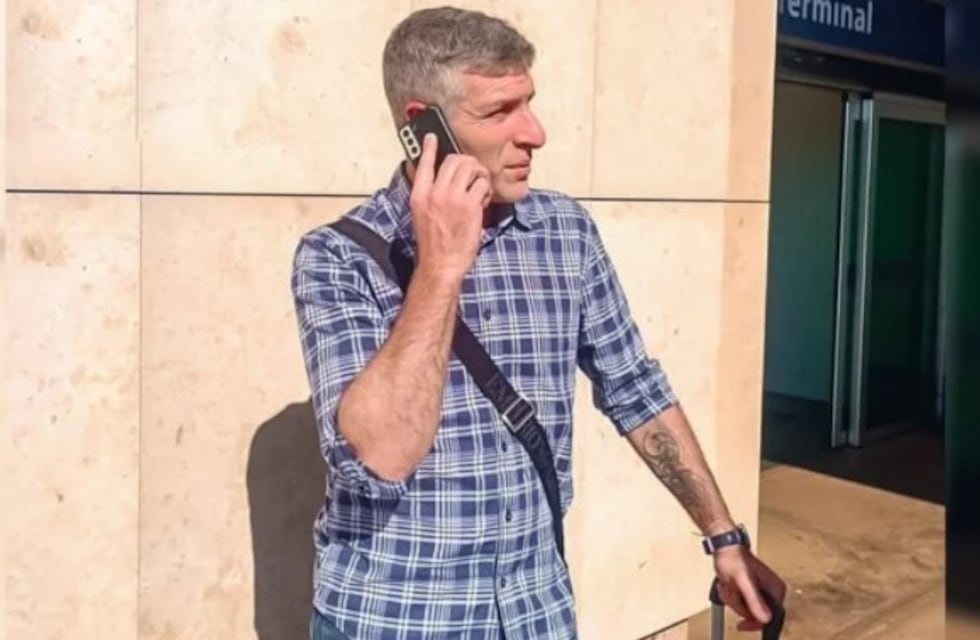 Sorpresa en Puerto Iguazú: arribó Martín Palermo para disfrutar de las Cataratas