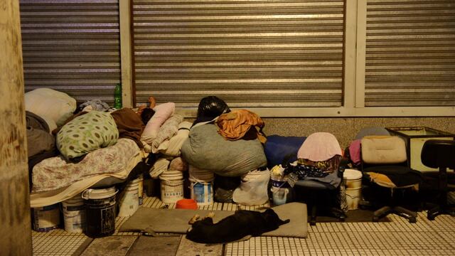 Operativo Frío: buscan asistir en la Ciudad a las personas en situación de calle