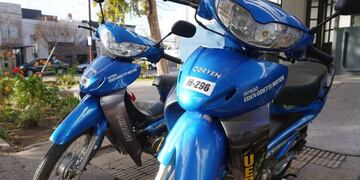 Después de 9 años las motos donadas por la comunidad llegaron a la Policía.