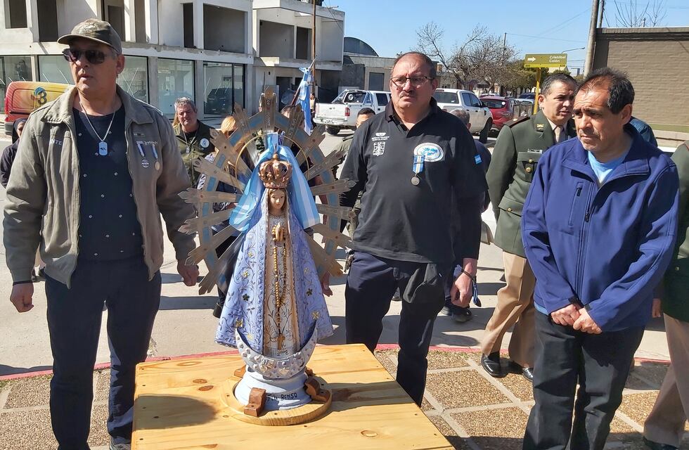 La virgen de Lujan que estuvo en Malvinas recorrerá Villa Carlos Paz