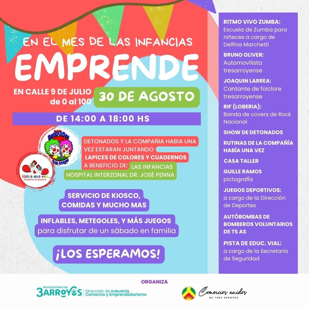 En el mes de las Infancias Emprende