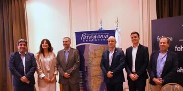 Querciali participó de la asunción del nuevo presidente del ente Patagonia Turismo