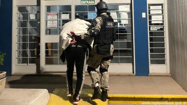 Cae en Valle Hermoso un hombre prófugo de la Justicia "por drogas". (Foto: Ministerio Público Fisca).