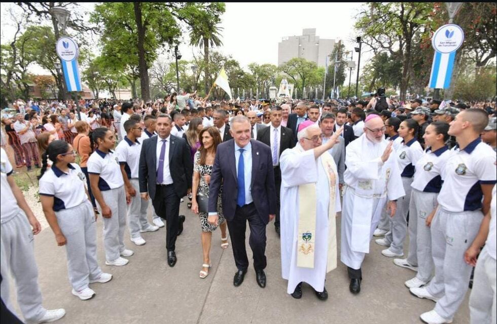 Jaldo encabezó la procesión de la Virgen de la Merced