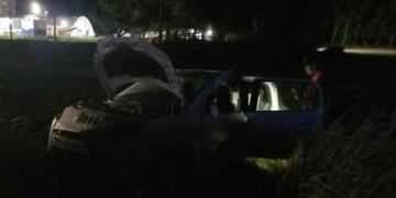 Identificaron al delincuente que murió tras volcar un auto robado en Punta Alta