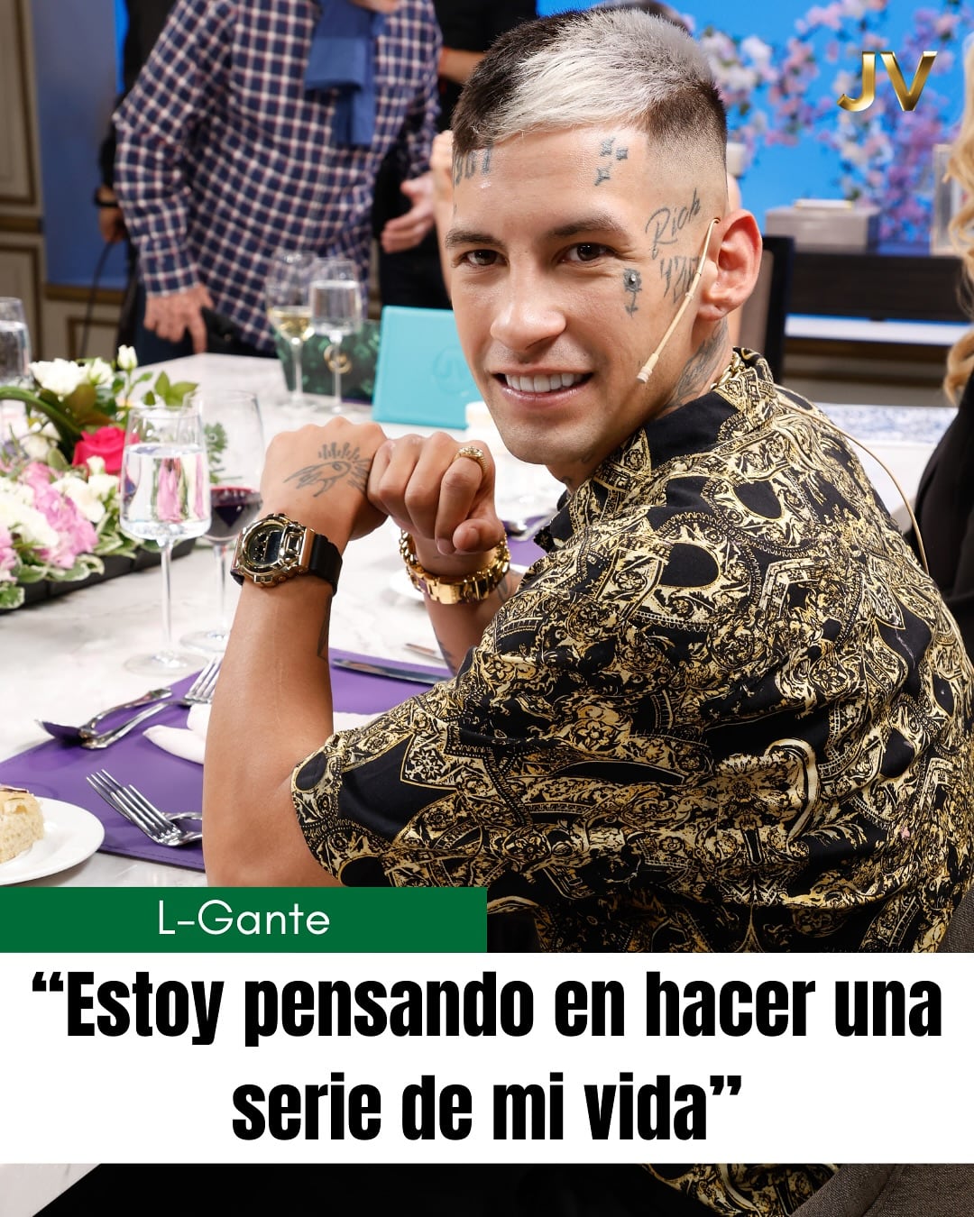 El cantante aseguró que quiere hacer una serie sobre su vida.