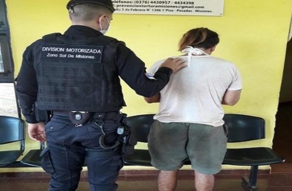 Terminó detenido por violencia familiar en Posadas