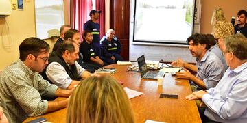 Reunión por el funcionamiento del Campo  Abasto