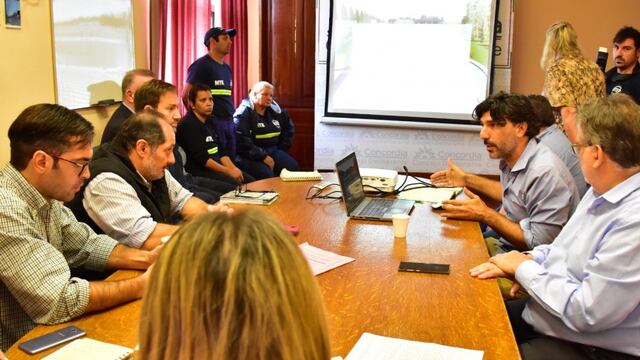 Reunión por el funcionamiento del Campo  Abasto
