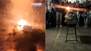 Explosión en un colegio deja a 17 heridos.