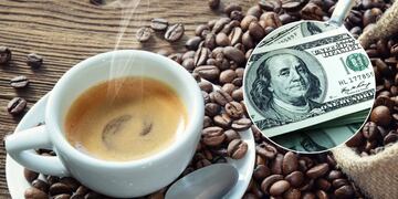 La cafetería porteña que te imprime sobre el café la cotización del dólar blue.