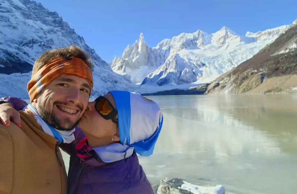 Una propuesta con altura: Fiorella y su declaración de amor al pie del Aconcagua