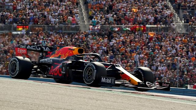 Verstappen, vencedor en Austin, Texas.