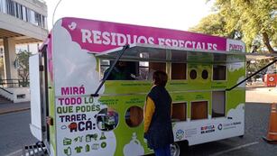 El Punto Verde Móvil está frente al Municipio