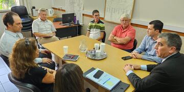 Reunión entre la Fiscalía Regional y representantes de Humberto Primo