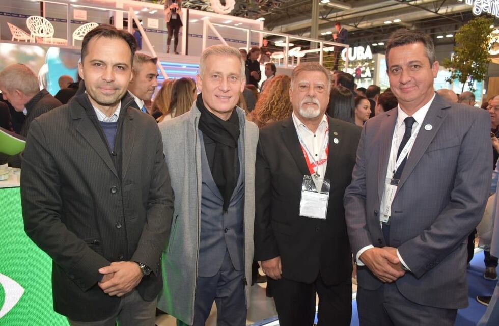Carlos Paz estuvo presente en la Feria Internacional más importante del Turismo