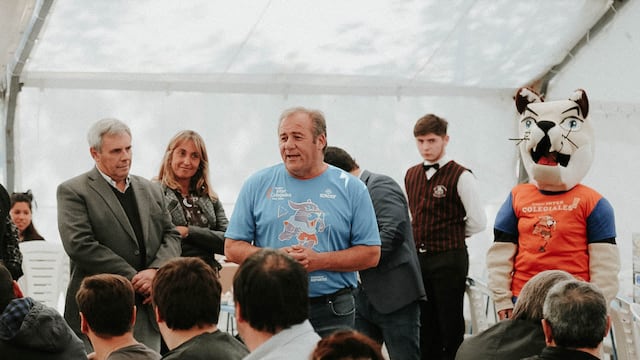 Ganci era coordinador de los Juegos Intercolegiales