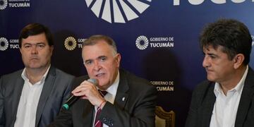 Osvaldo Jaldo, gobernador de Tucumán.