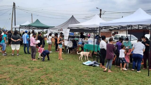 Operativo Integral de Salud en barrio Los Oleritos de Posadas.