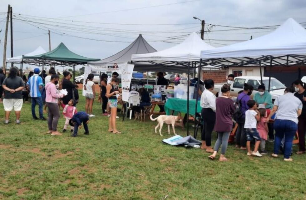 Operativo Integral de Salud en barrio Los Oleritos de Posadas