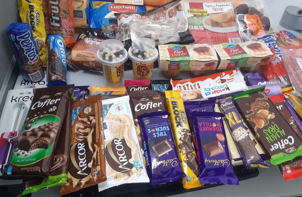 Carlos Paz: lo detuvieron por robar 20 mil pesos en chocolates y dulces