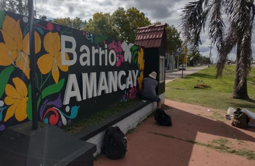 Siguen las intervenciones artísticas en los accesos a los barrios