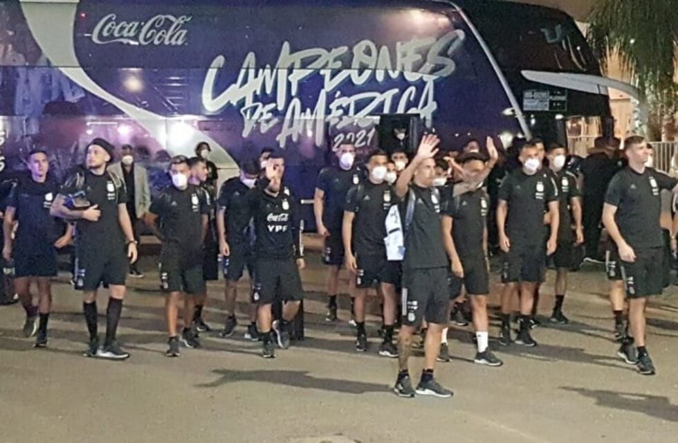 Eliminatorias en Córdoba: la Selección, recibida a lo campeón