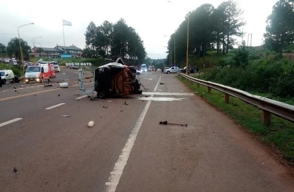 Choque frontal en Dos de Mayo se cobró la vida de un hombre y varias personas heridas