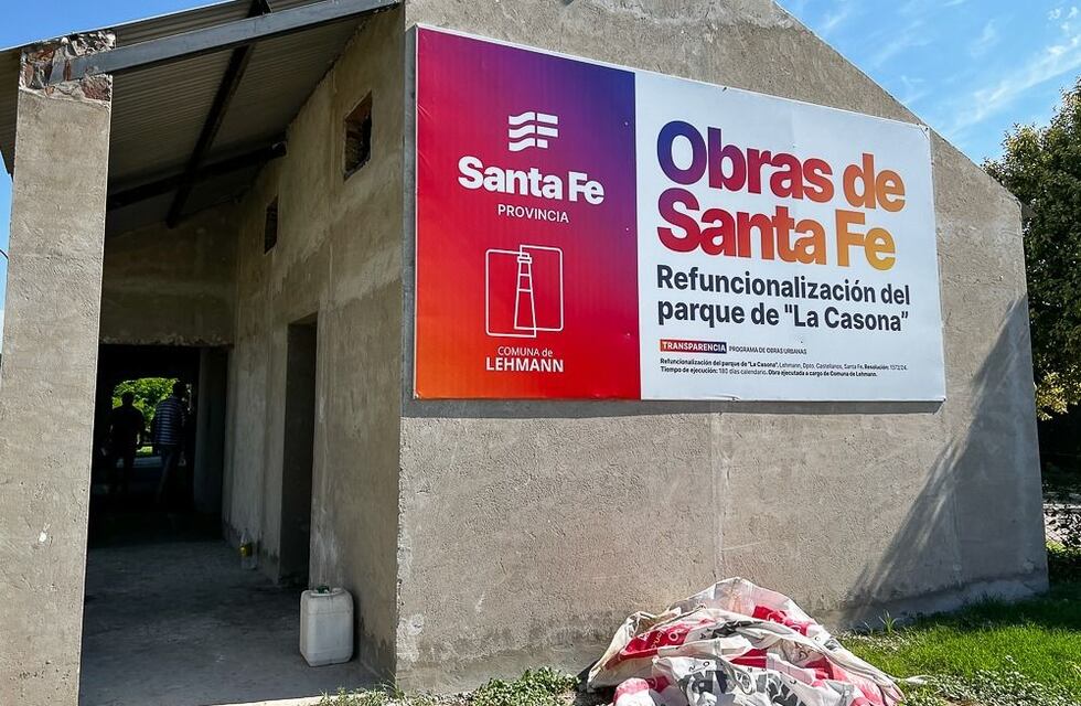 Lehmann recupera una casona histórica con financiamiento del Gobierno Provincial