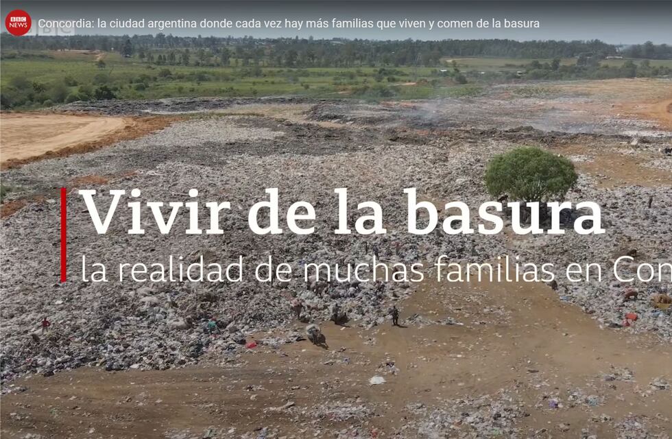 La BBC emitió un informe sobre la pobreza en Argentina y mostró como se vive en Concordia