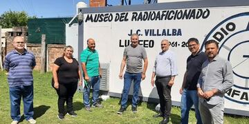 Alcides Calvo recorrió el Radio Club Rafaela