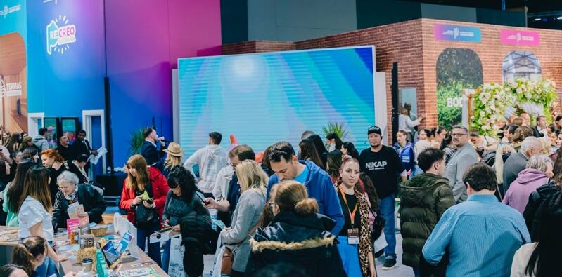 Adolfo Gonzales Chaves dejó su huella en la Feria Internacional de Turismo