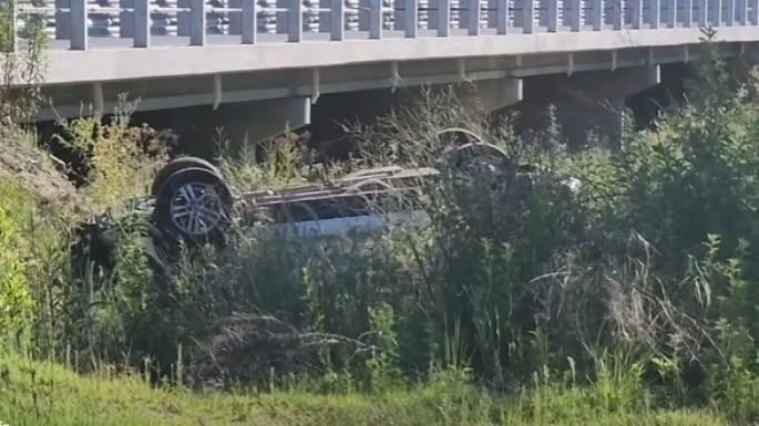 El año comenzó con dos vuelcos en rutas de Punilla: uno en Cosquín y otro en la Autovía