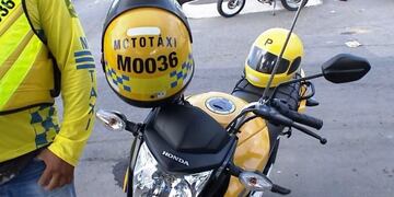 Mototaxi, un servicio que busca imponerse en la provincia.