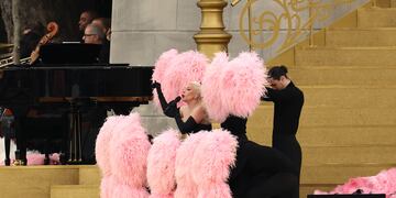 Lady Gaga deslumbró a todos en la Ceremonia de apertura / Paris2024
