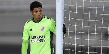 Enzo Pérez sumó un nuevo homenaje tras ser arquero en River.