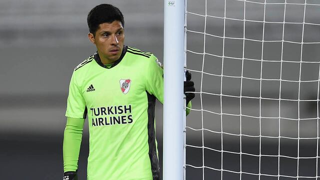 Enzo Pérez sumó un nuevo homenaje tras ser arquero en River.
