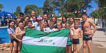 Natación del Cultural de Arroyito en Marull