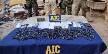 Secuestro de 700 dosis de cocaína a integrantes de la banda del "Gordo Dani"