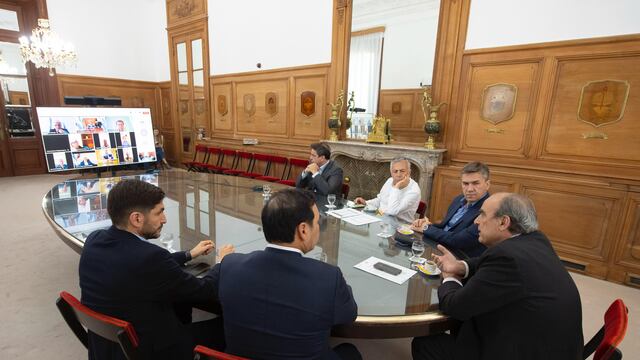 Francos con los gobernadores.