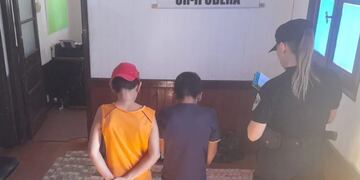 Los menores tienen 13 y 15 años.