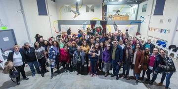 Vuoto se reunió con emprendedores de Ushuaia