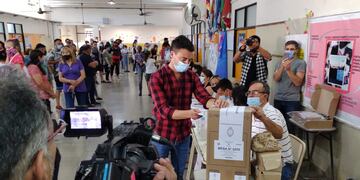 De Loredo, al votar este domingo en Córdoba (@rodrigodeloredo).