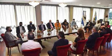 Hugo Saab destacó la continuidad el boleto estudiantil gratuito